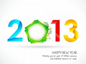 New Year Greeting Cards 2013 2