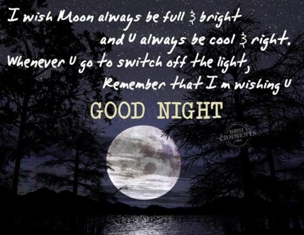 wish you a lovely bright night with full moon.
