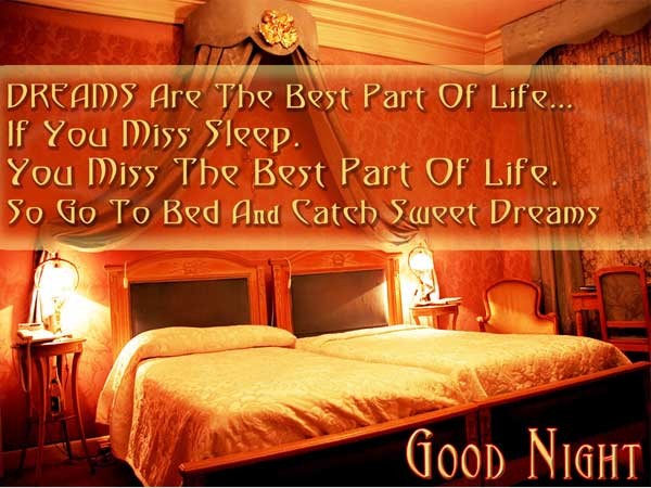 Good Night Sleep For Sweet Dreams