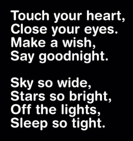 Make A Goodnight Wish
