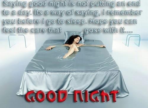 Good Night message with care and love 2014