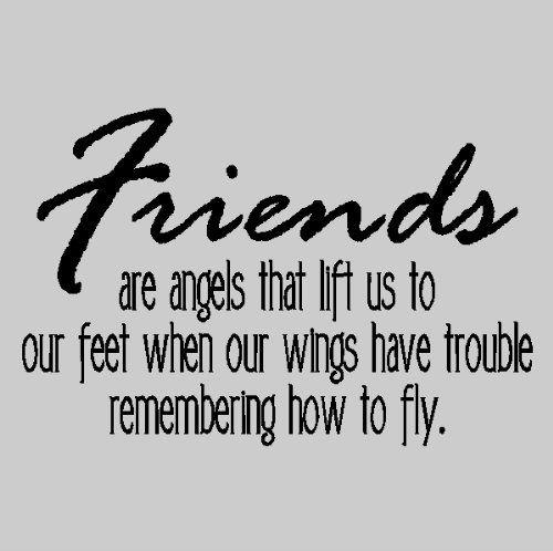 Real friends always help us when we are in trouble.
