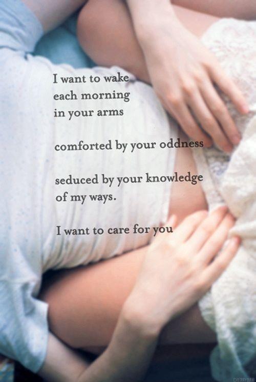 good morning comfort in your arms.