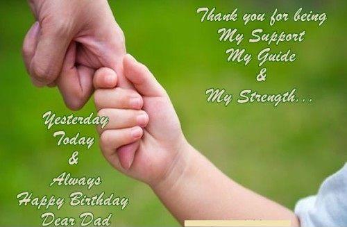 happy birthday greetings and wishes for father