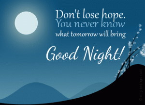 Good Night 2014 Better Tomorrow