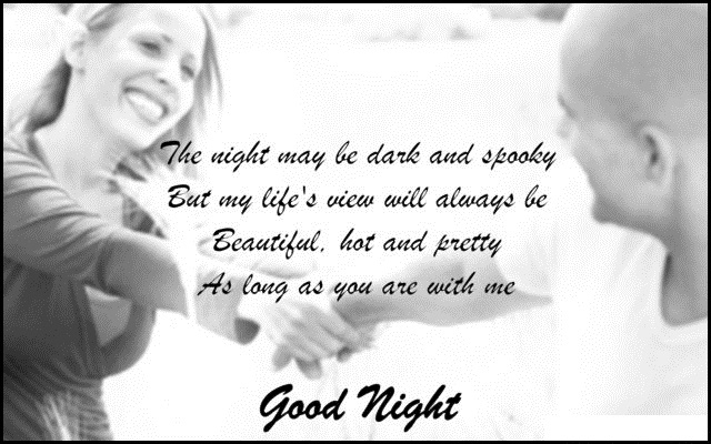 good night wishes for wife and husband