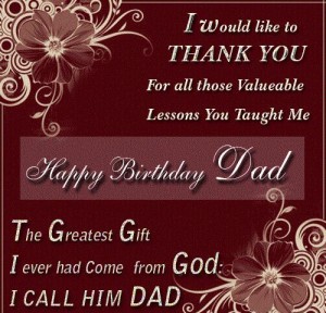 Happy Birthday 2014 Father Greetings 4