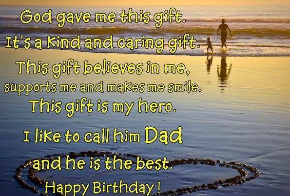 Happy Birthday wishes and gifts for DAD from Son 