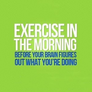 Morning Exercise Brain