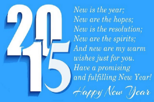 New Year 2015 Warm Wishes