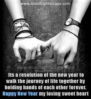 wish new year start by holding your hands forever