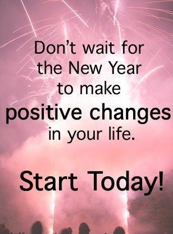 hope new year will bring positive change in your life.
