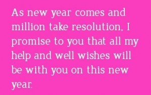 New Year Well Wishes
