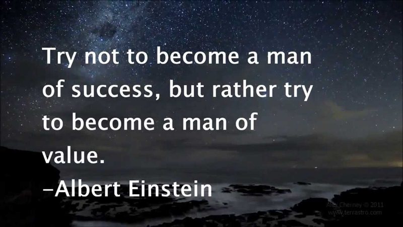 man success value