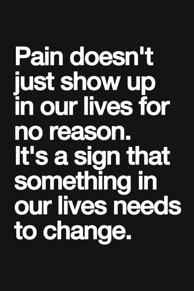 pain life change