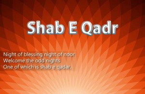 Shab E Qadar Sms Quotes