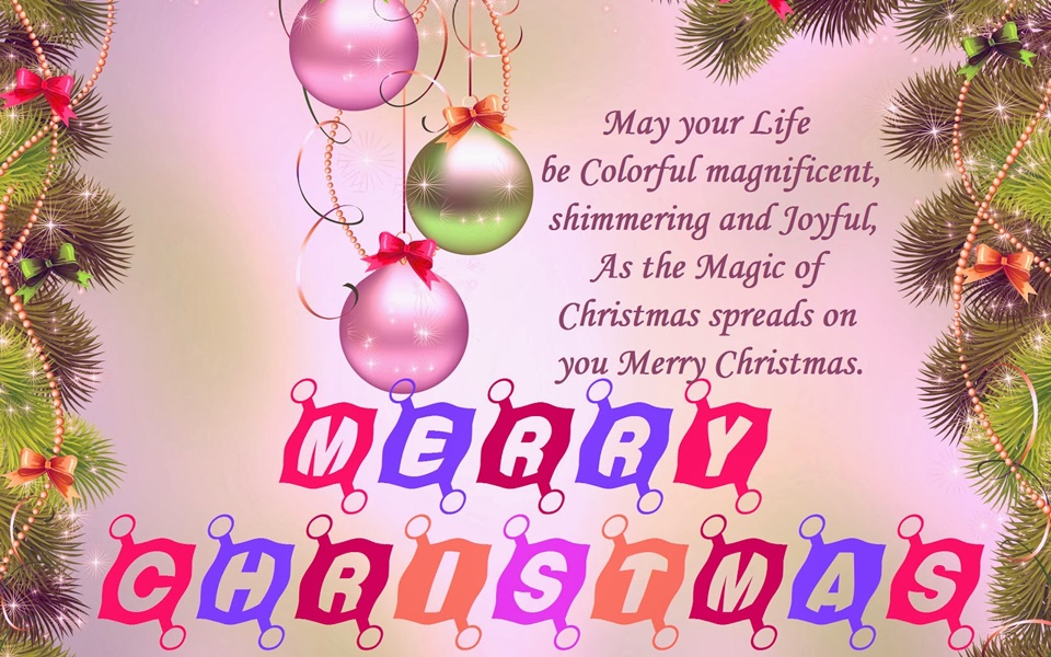 Latest Collection of Happy Christmas SMS 2015 For Family Members