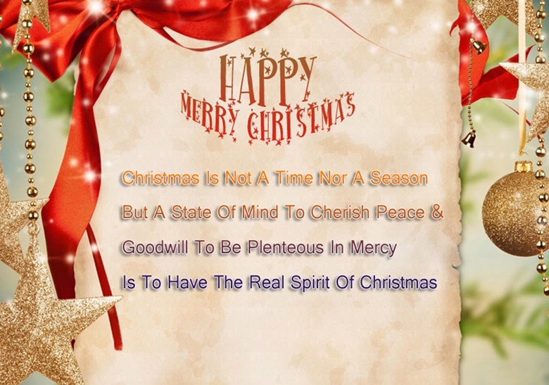 Latest Merry Christmas Greetings 2015 To Make Everybody Happy