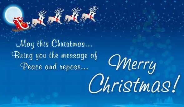 Merry Christmas SMS 2015 New Collection of Greetings Wishes Quotes